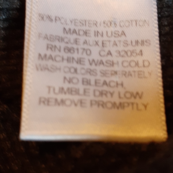 We The Free Pullover Black W/white dots size S - Picture 5 of 6